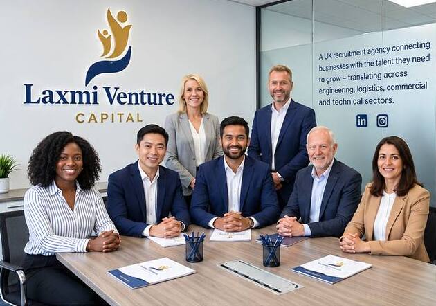 The Laxmi Venture Capital recruitment team in the boardroom